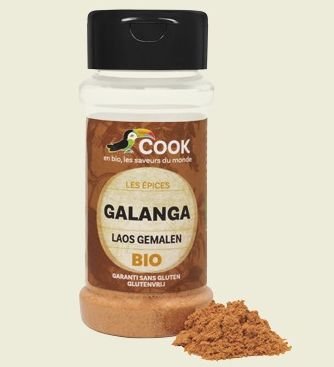 Galangal pudra bio 25g