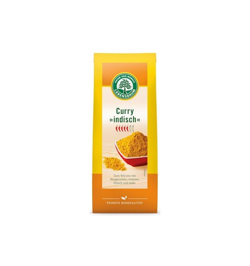 Curry indian bio, 50g