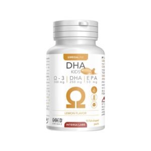 DHA pentru copii, 90 capsule masticabile, 78,75g