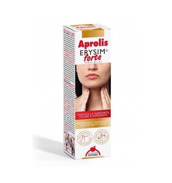 Erysim forte, spray impotriva inflamatiilor din gat, cu