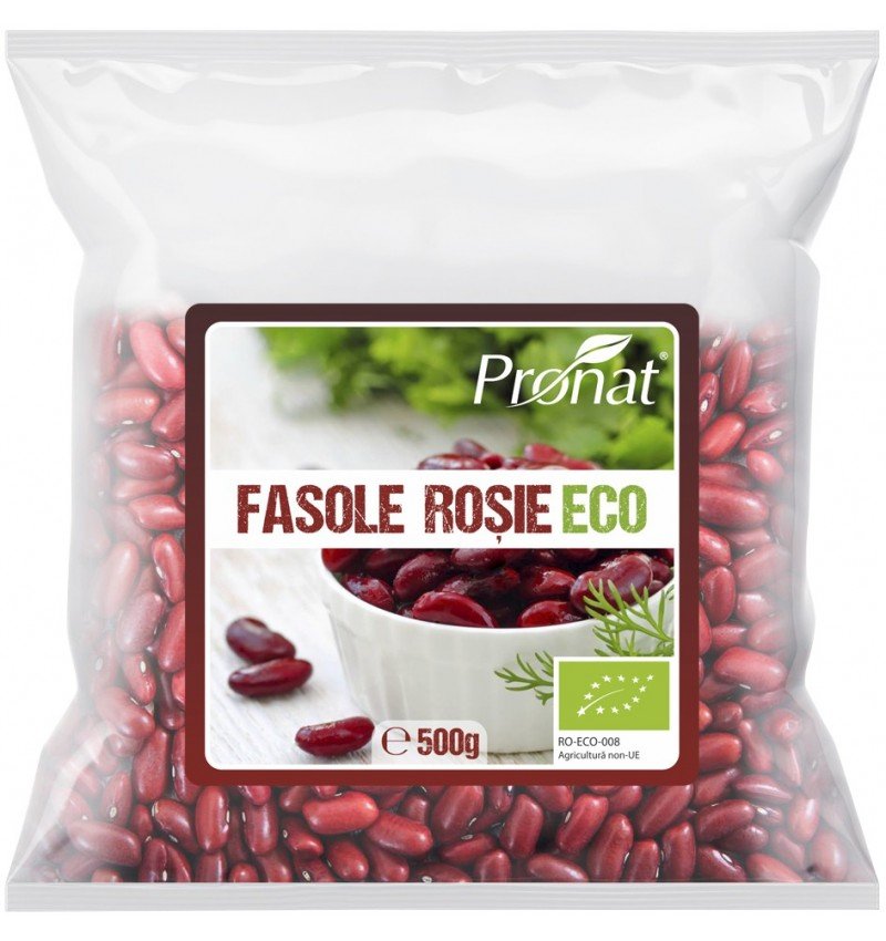 Fasole rosie bio, 500g