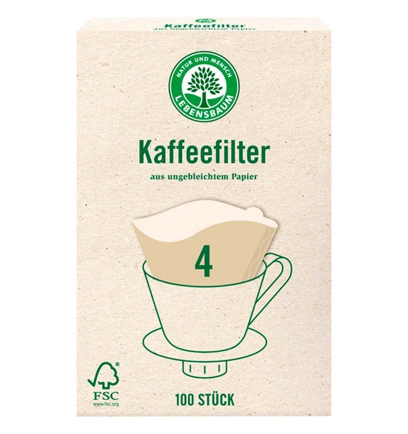 Filtre pentru cafea, gr 4, 100
