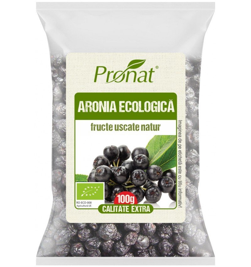 Fructe bio de aronia uscate,