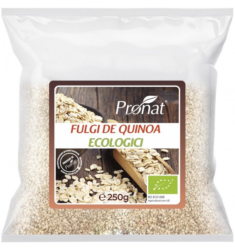 Fulgi bio de quinoa, 250g