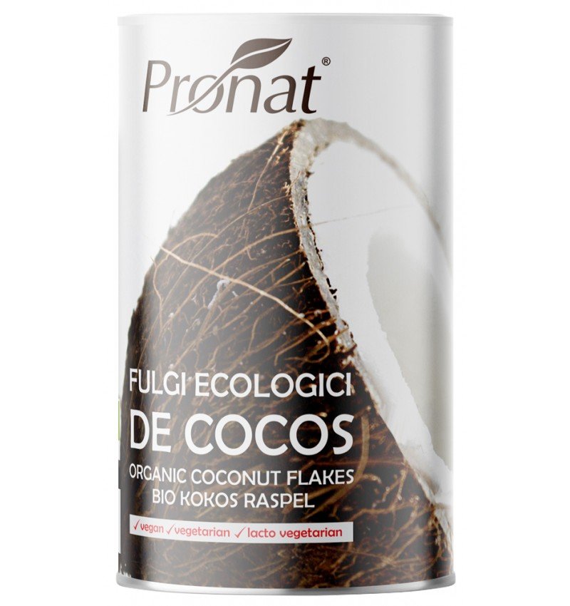 Fulgi de cocos bio, 380g