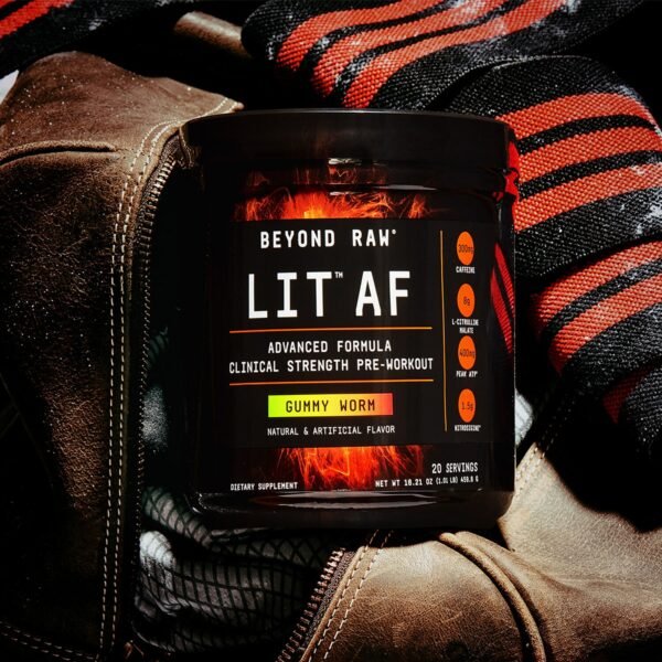 Gnc Beyond Raw Lit Af Cu Aroma De Ceai De Lamaie, 460 G - imagine 6