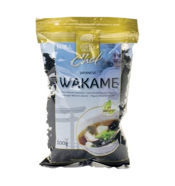 Golden Turtle Wakame Alge uscate,