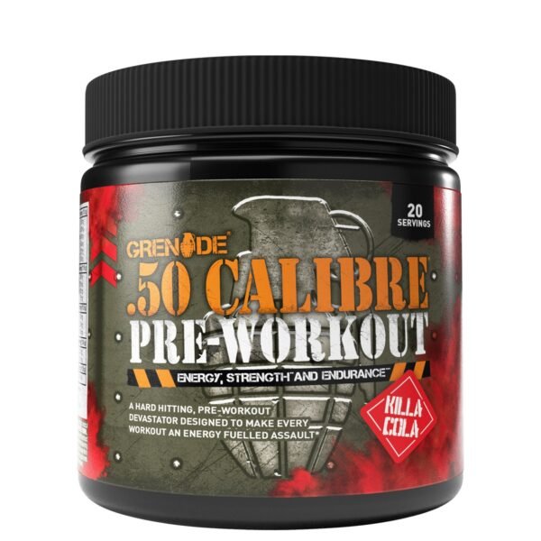 Grenade 50 Calibre Pre-workout Cu Aroma De Killa