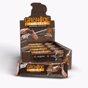 Grenade Carb Killa Fudge Brownie, Baton Proteic Cu Aroma De