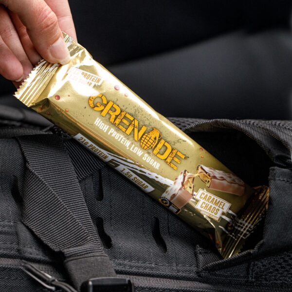 Grenade High Protein, Low Sugar Bar Caramel Chaos, Baton Proteic Cu Aroma De Caramel, 60 G - imagine 7