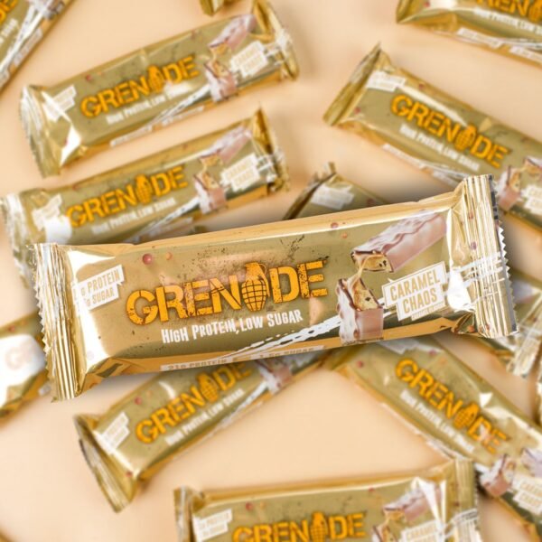 Grenade High Protein, Low Sugar Bar Caramel Chaos, Baton Proteic Cu Aroma De Caramel, 60 G - imagine 8