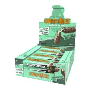 Grenade High Protein, Low Sugar Bar Dark Chocolate Mint, Baton Proteic Cu Aroma De