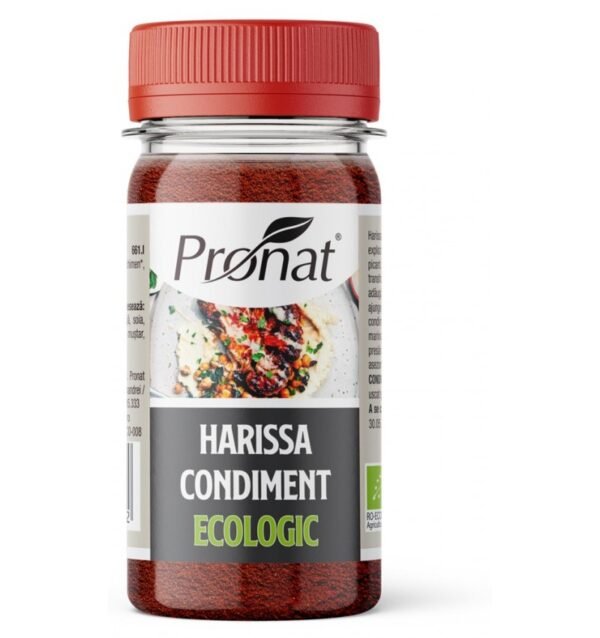 Harissa Condiment bio, 50g