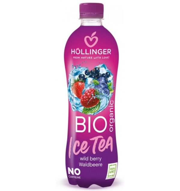 Ice tea bio cu fructe de padure,