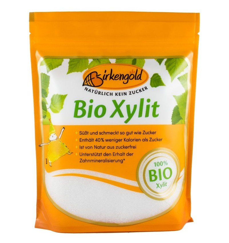 Indulcitor 100% xylitol bio, 500g