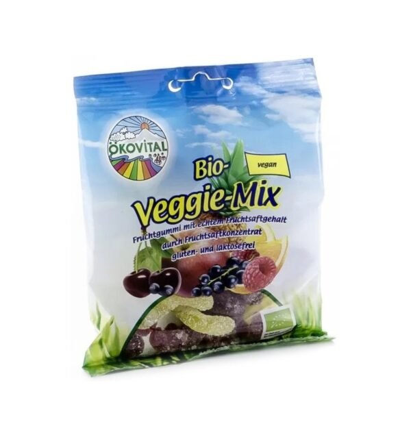 Jeleuri bio de fructe, fara gelatina, Veggie-Mix