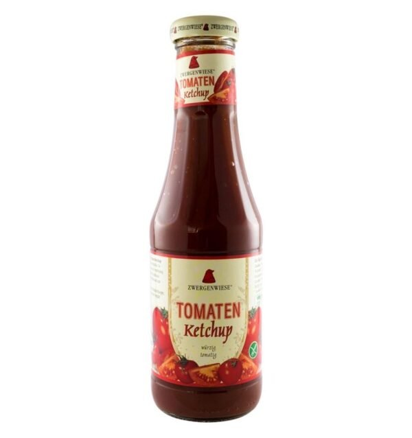 Ketchup bio, din piure de rosii