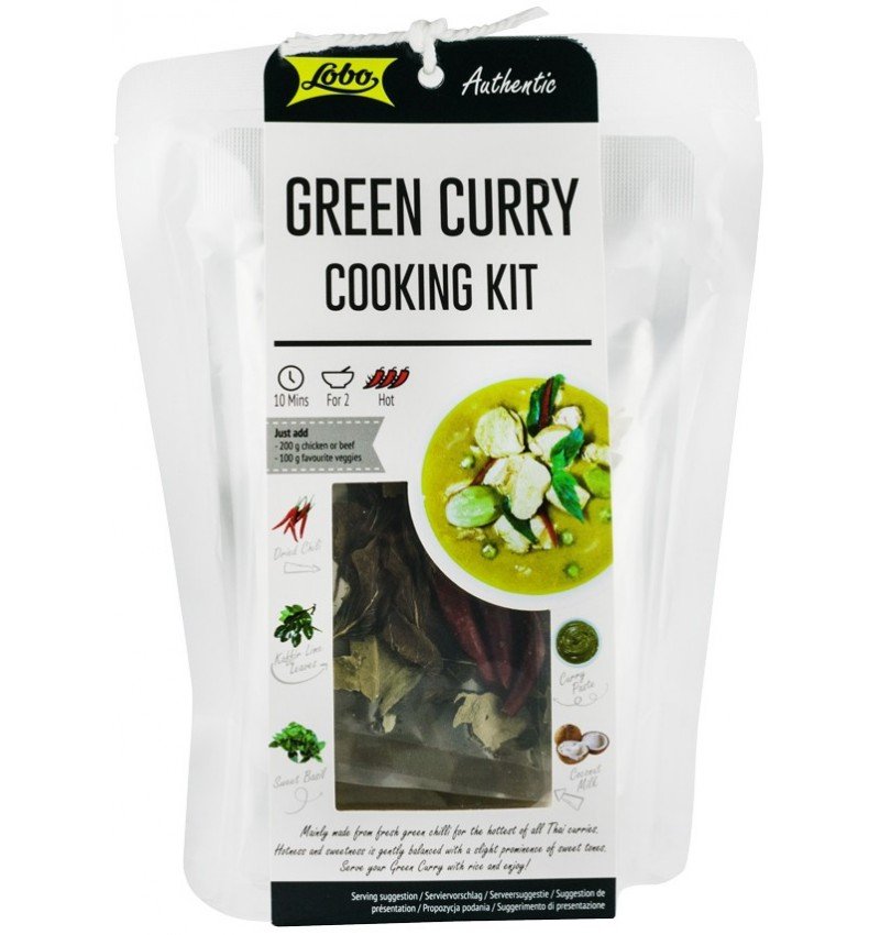 Kit pentru gatit curry verde,