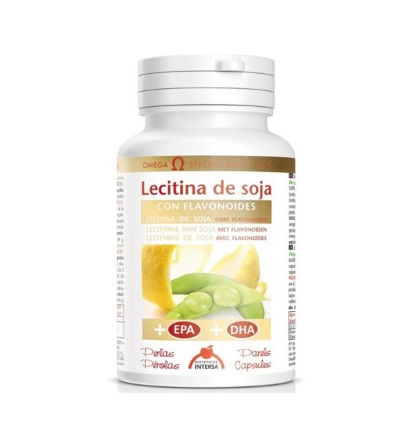 Lecitina de soia cu flavonoide + EPA + DHA,