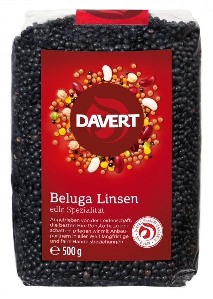 Linte neagra Beluga bio 500g