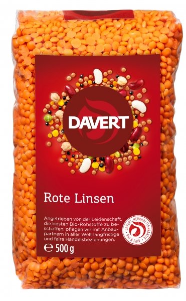 Linte rosie bio 500g