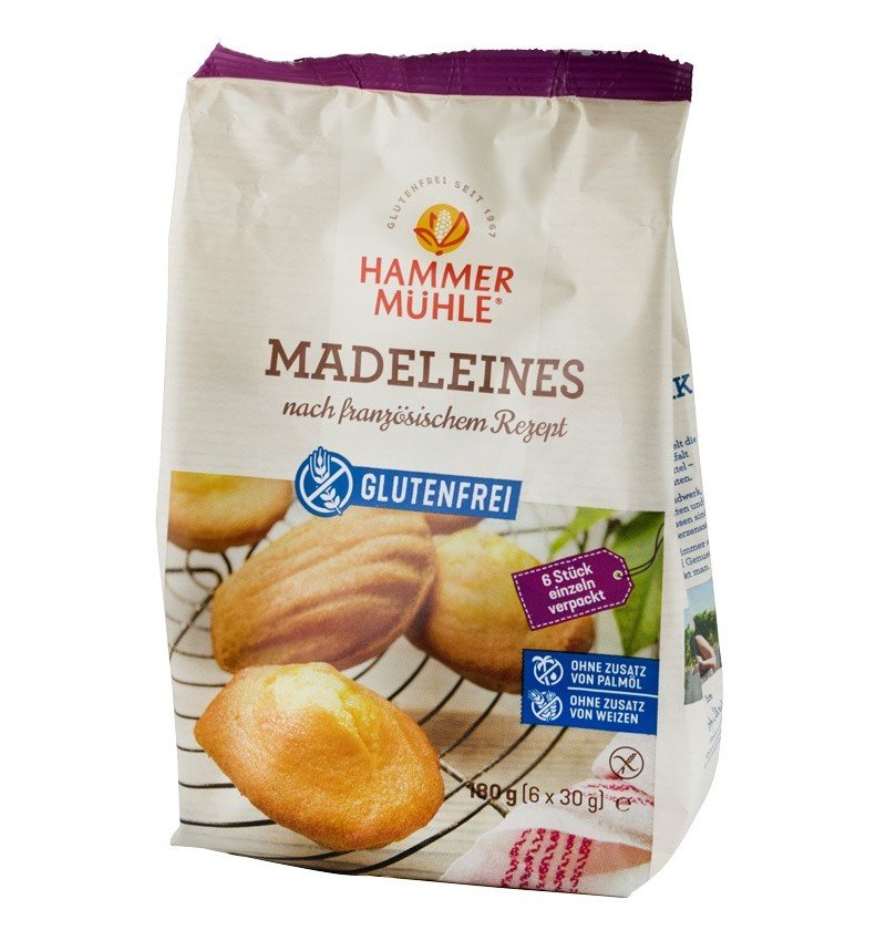 Madlene, dupa o reteta frantuzeasca, 180g (6x30g)