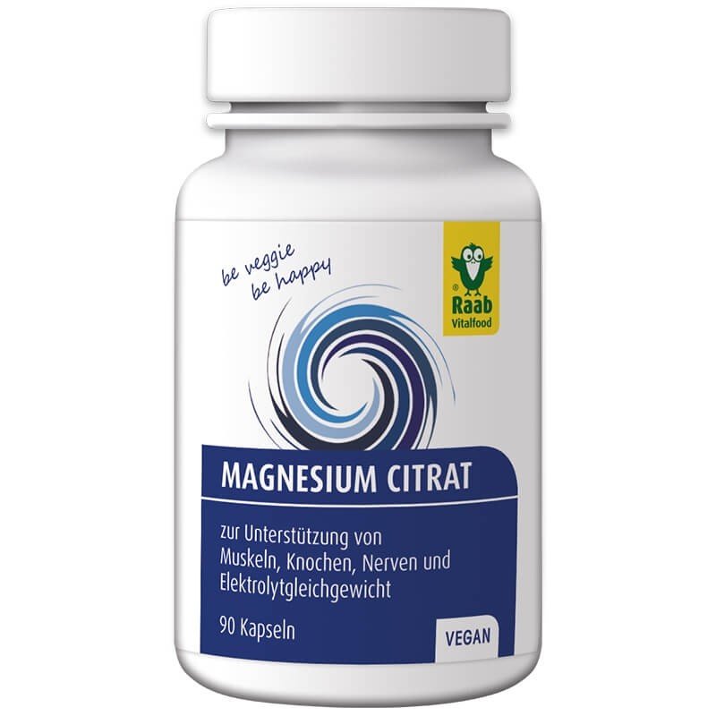 Citrat de magneziu 600mg, 90 capsule