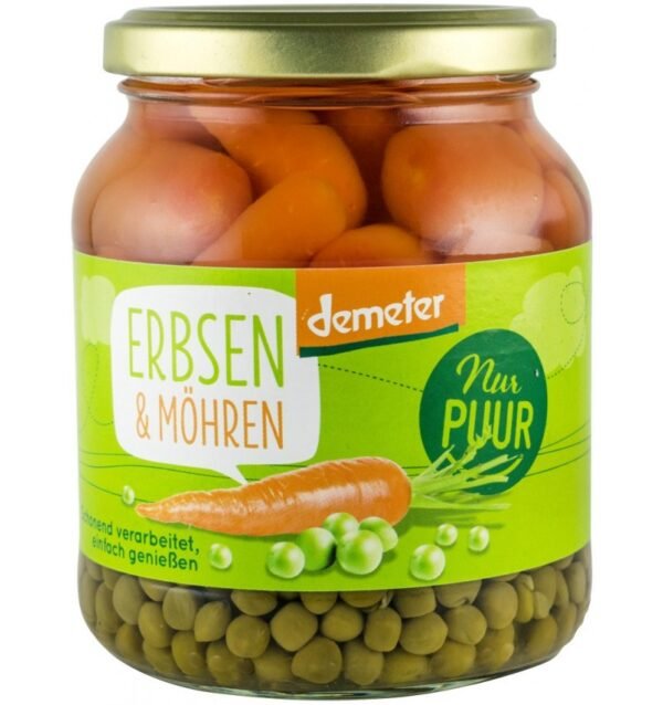 Mazare cu morcovi bio si demeter, 350g