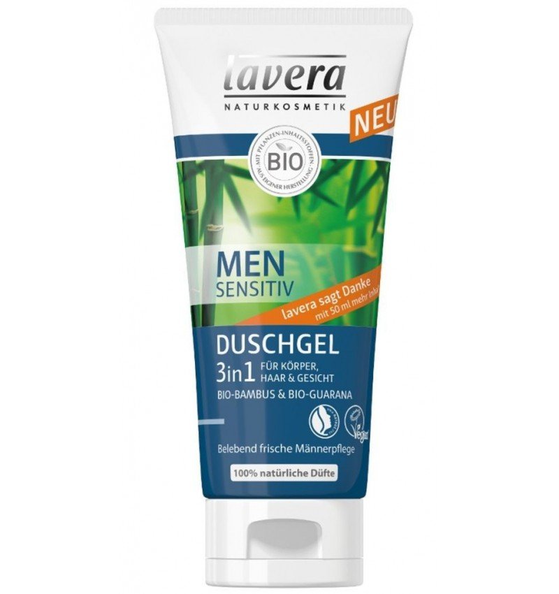 Men Sensitive Gel de dus 3 in