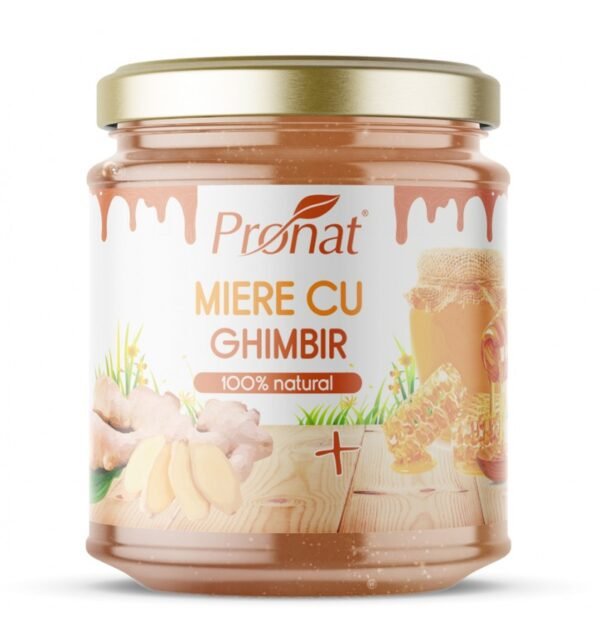 Miere cu ghimbir, 220g