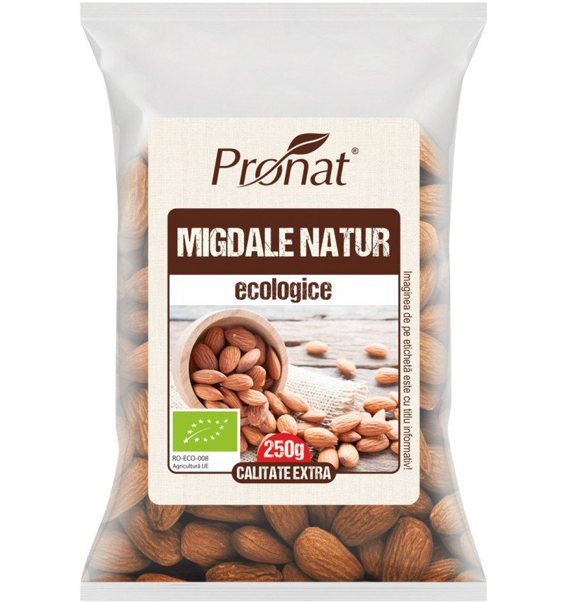 Migdale bio natur samburi, 250g