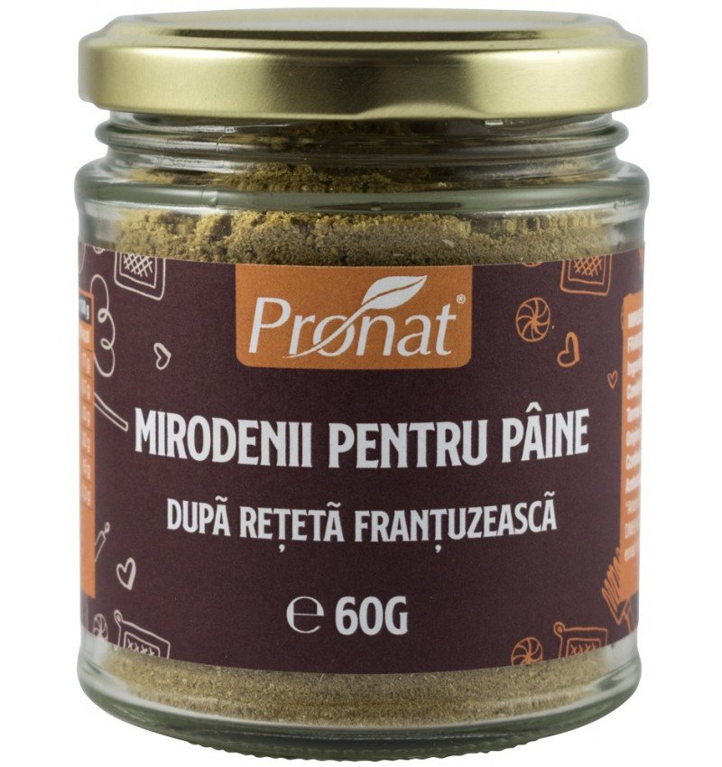 Mirodenii pentru paine dupa reteta frantuzeasca,