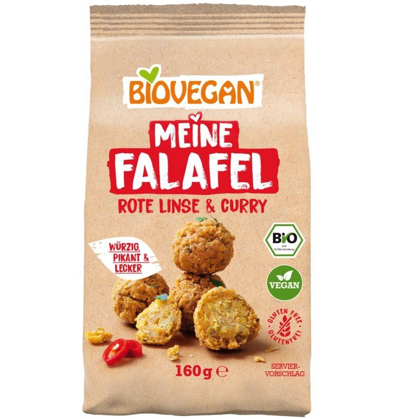 Mix bio pentru falafel cu linte rosie si