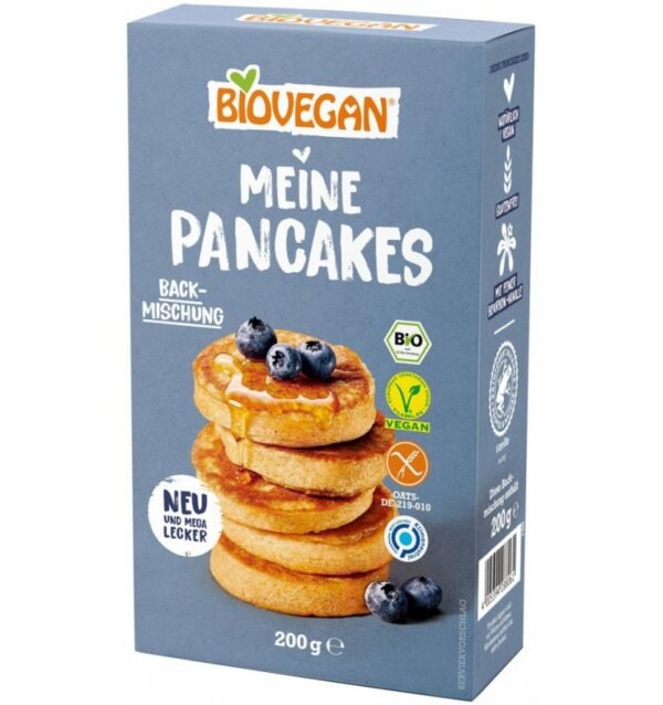 Mix bio pentru pancakes, fara gluten,