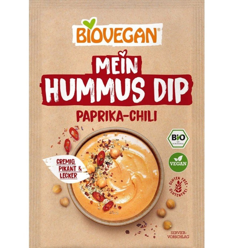 Mix bio pentru sos de hummus cu ardei si