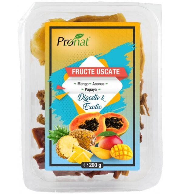 Mix de fructe uscate Digestiv si exotic