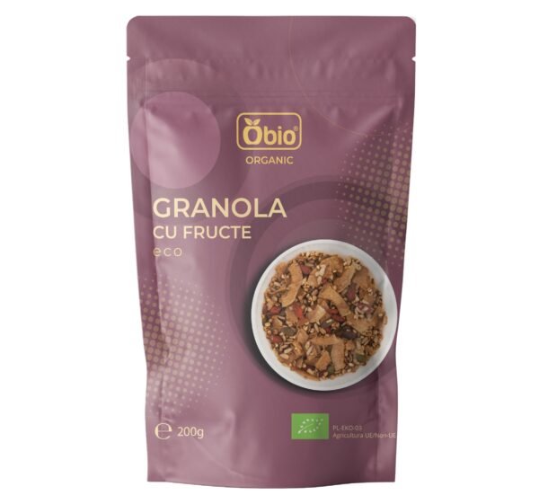 Granola cu fructe bio 200g