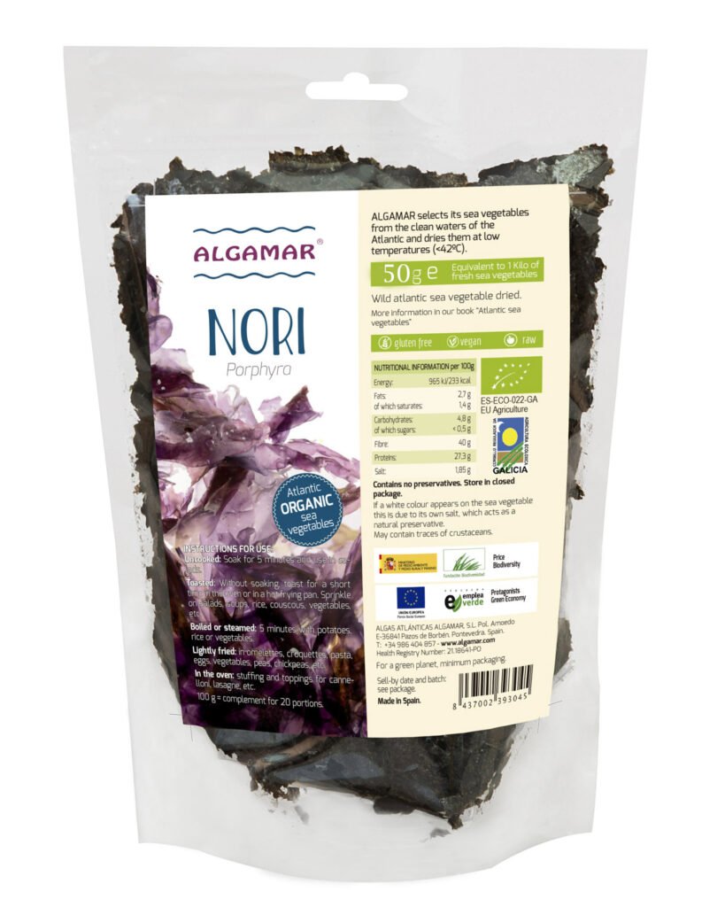 Alge nori eco 50g