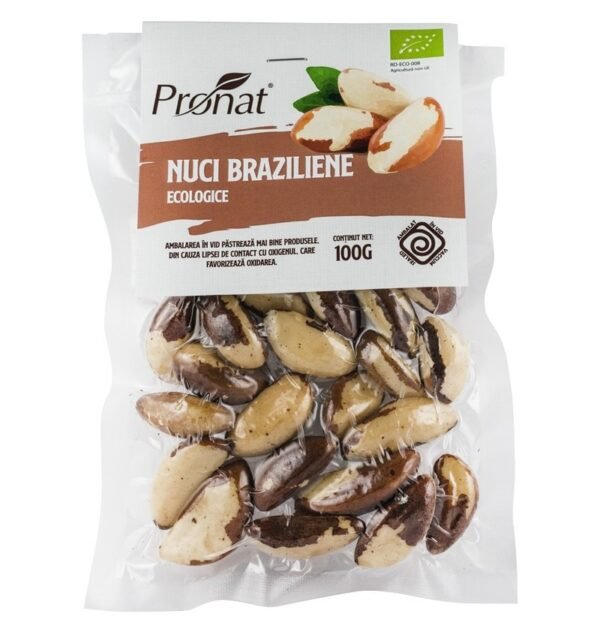 Nuci braziliene bio, 100g