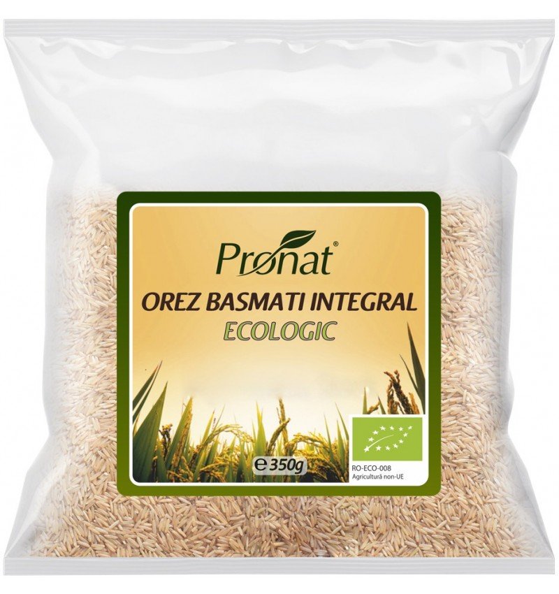 Orez integral basmati bio, 350g