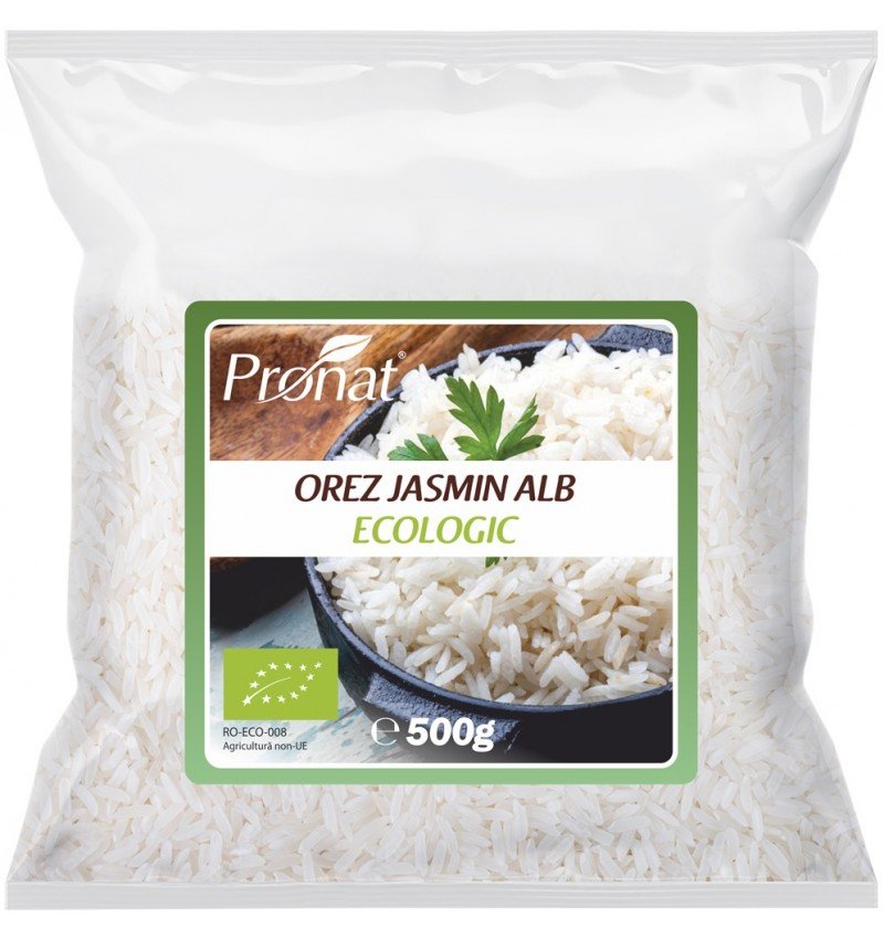 Orez jasmin alb bio, 500g