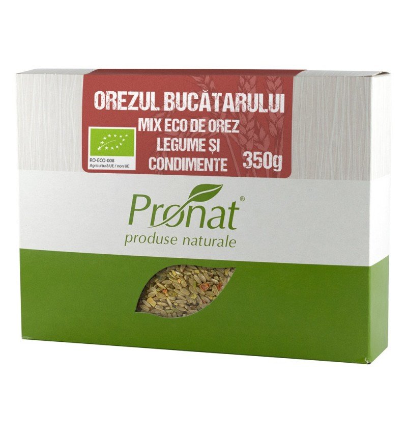 Orezul bucatarului Mix bio de orez, legume si