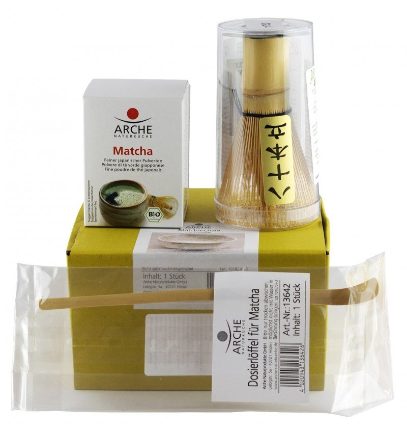 Pachet cadou ceai si ustensile matcha original