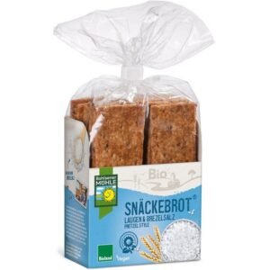 Paine bio crocanta cu sare de mare,