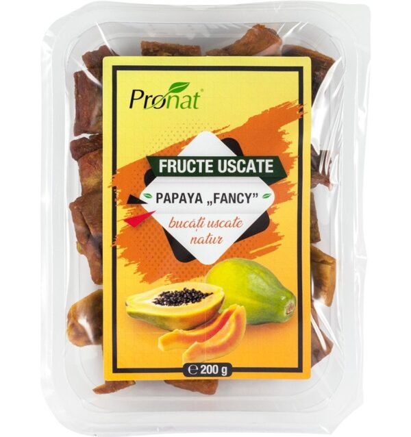 Papaya Fancy Fructe uscate natur