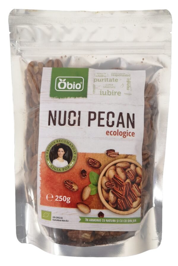 Nuci pecan raw eco 250g