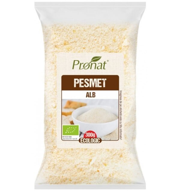 Pesmet alb bio, 300g