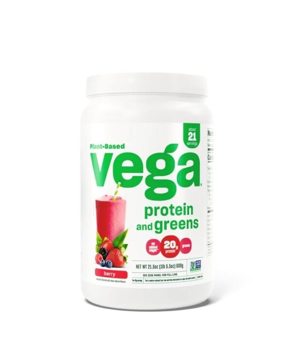 Vega Protein And Greens Proteina Si Verdeturi Cu Aroma De Fructe