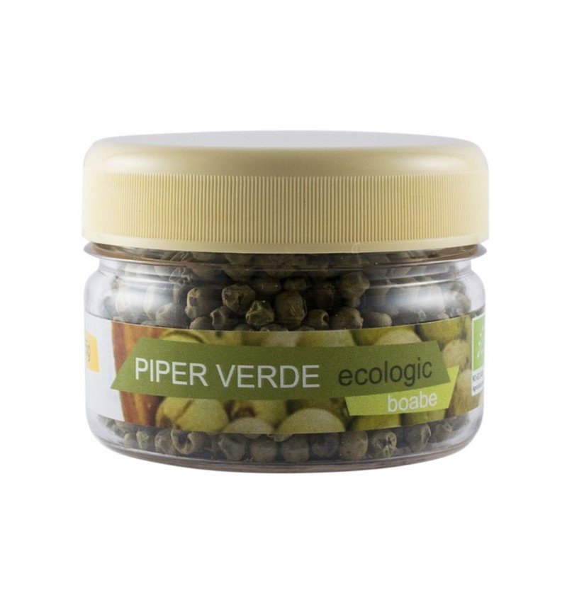 Piper verde boabe bio, 15g