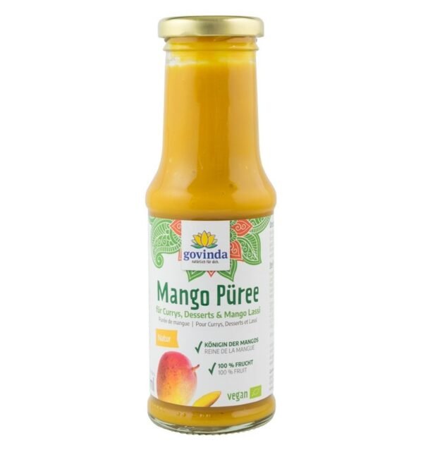 Piure bio de mango, 210ml